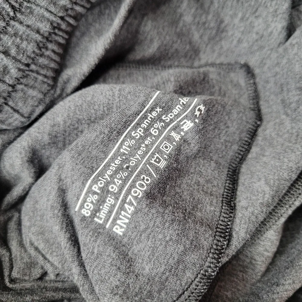Outdoor Voices Pants Mens Small Gray Jersey Joggers Elastic Waist Pockets